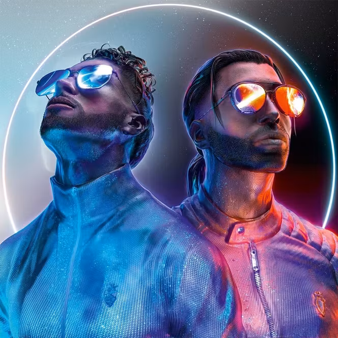 Pochette d'album de Rap : Deux Frères de PNL